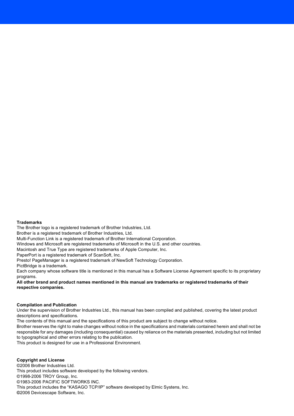 Brother MFC-845CW User Manual | Page 56 / 57