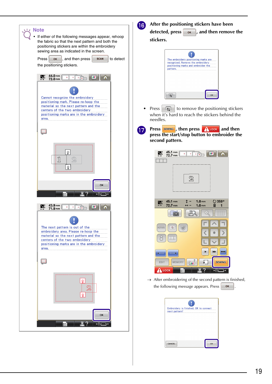 Brother PR-1000 User Manual | Page 20 / 38