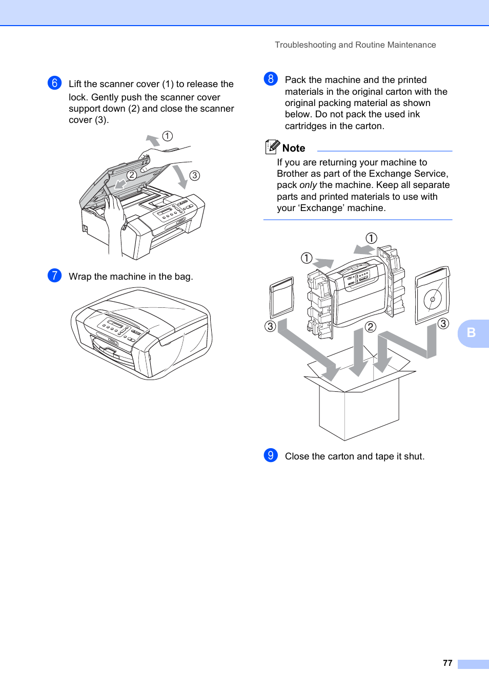 Brother DCP-375CW User Manual | Page 89 / 118