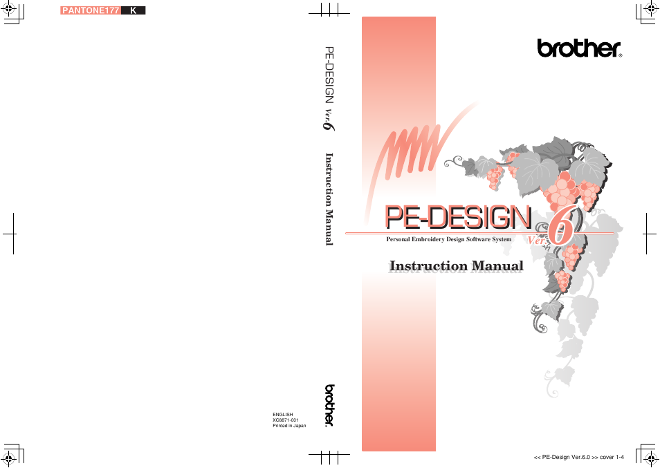 Brother PE-DESIGN Ver.6 User Manual | 272 pages