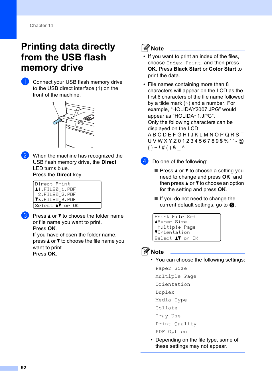Brother MFC 9840CDW User Manual | Page 108 / 265