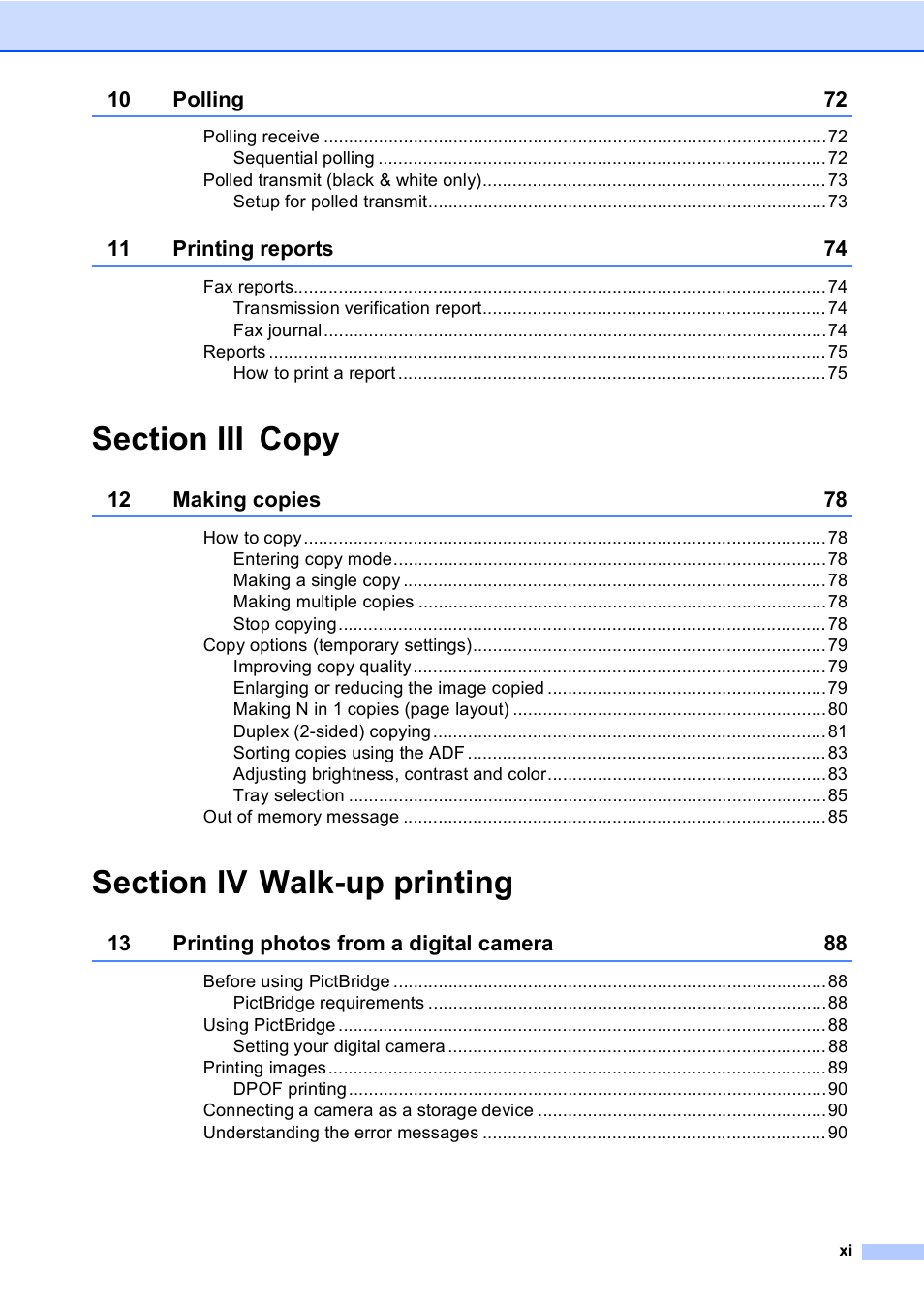Brother MFC 9840CDW User Manual | Page 13 / 265