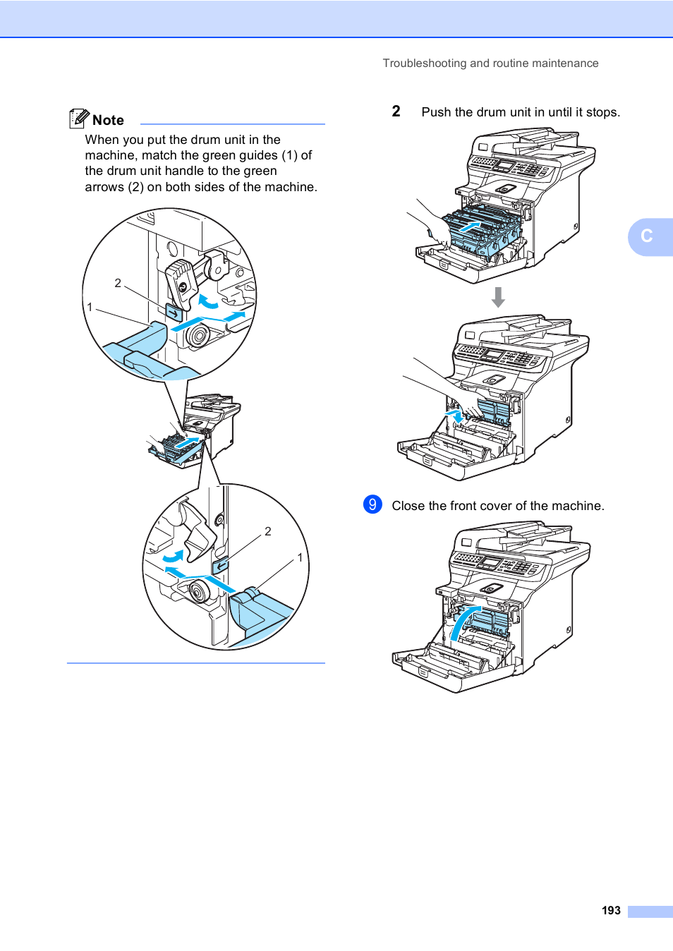 Brother MFC 9840CDW User Manual | Page 209 / 265