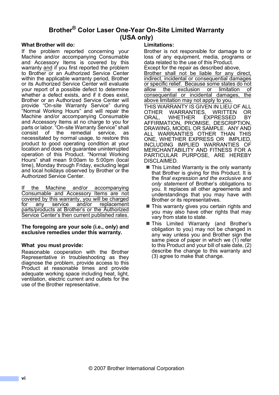 Brother | Brother MFC 9840CDW User Manual | Page 8 / 265