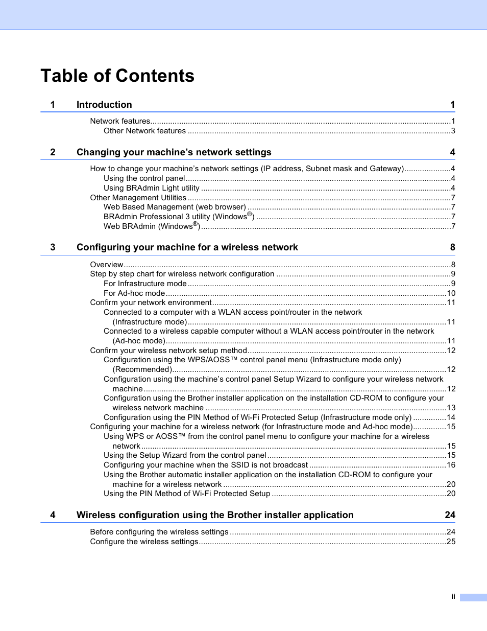 Brother MFC J6510DW User Manual | Page 3 / 81