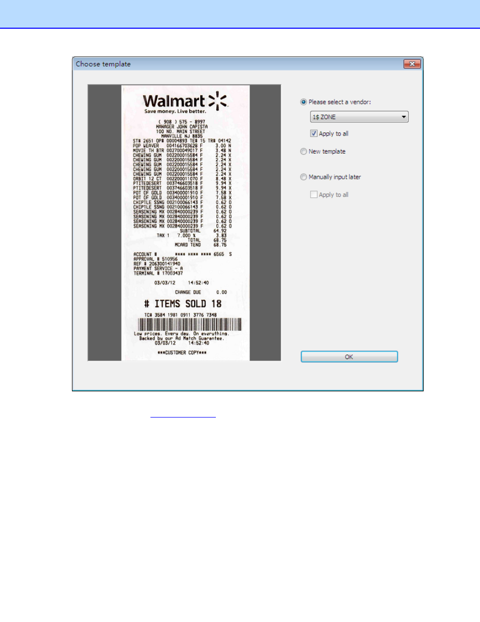 New template | Brother BR-Receipts User Manual | Page 21 / 32