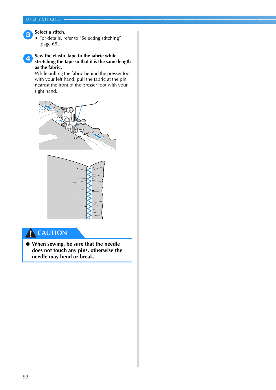 Caution | Brother SB3129 User Manual | Page 98 / 156