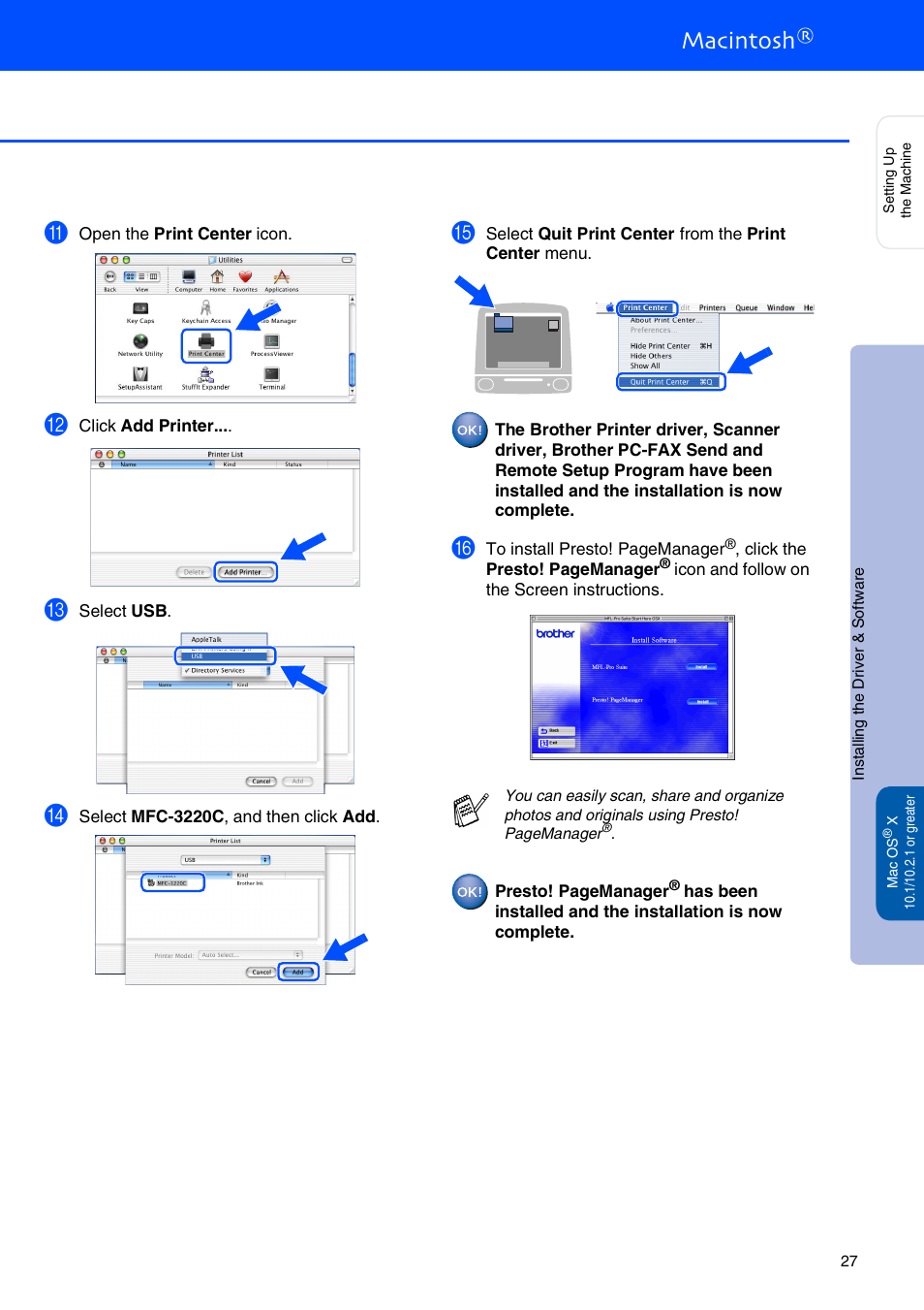 Brother MFC-3220C User Manual | Page 29 / 31