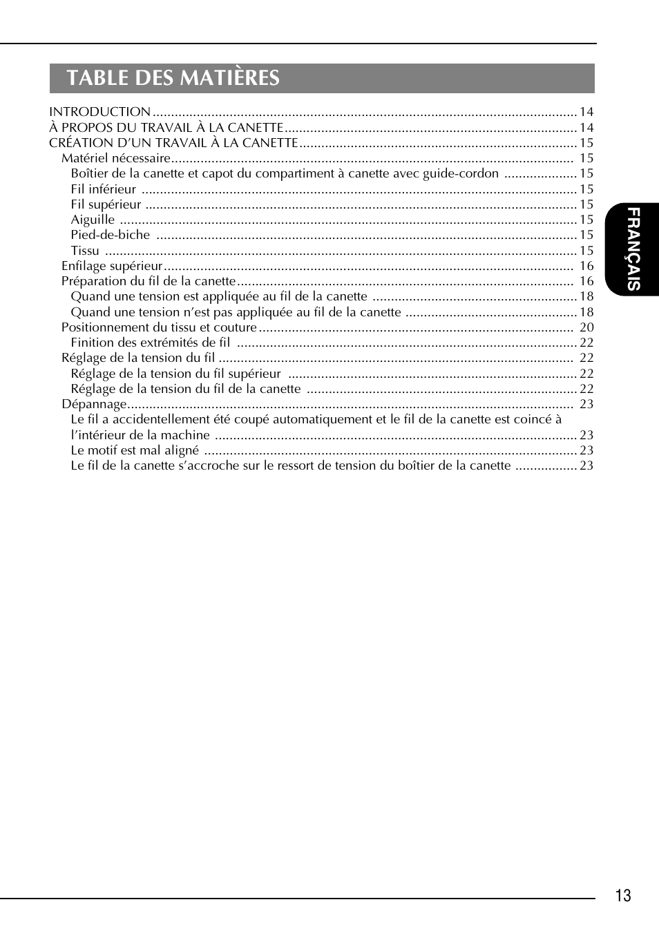 Brother NX-2000 User Manual | Page 15 / 40