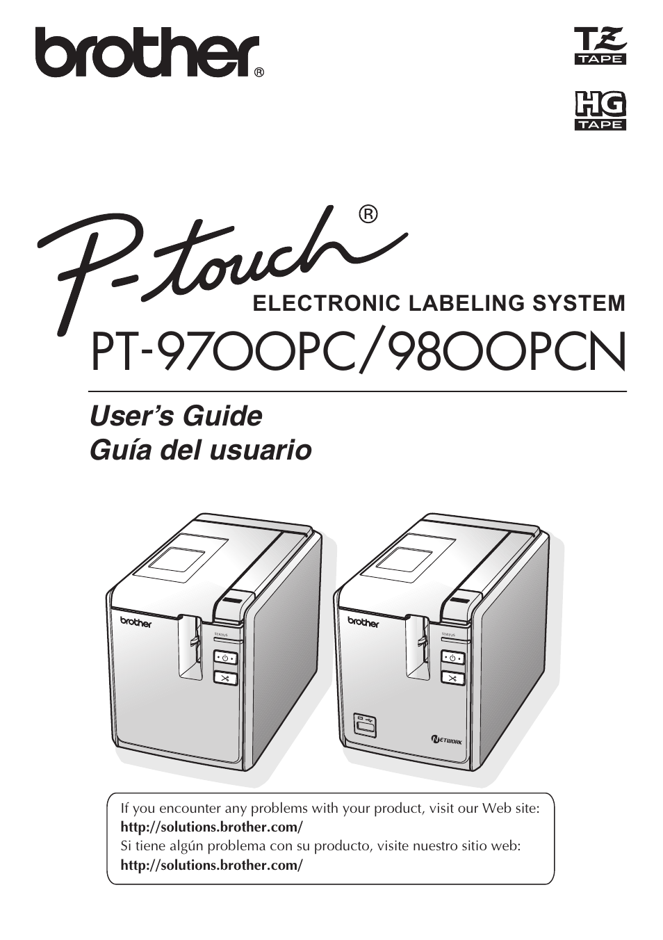 Brother PT-9700PC User Manual | 118 pages