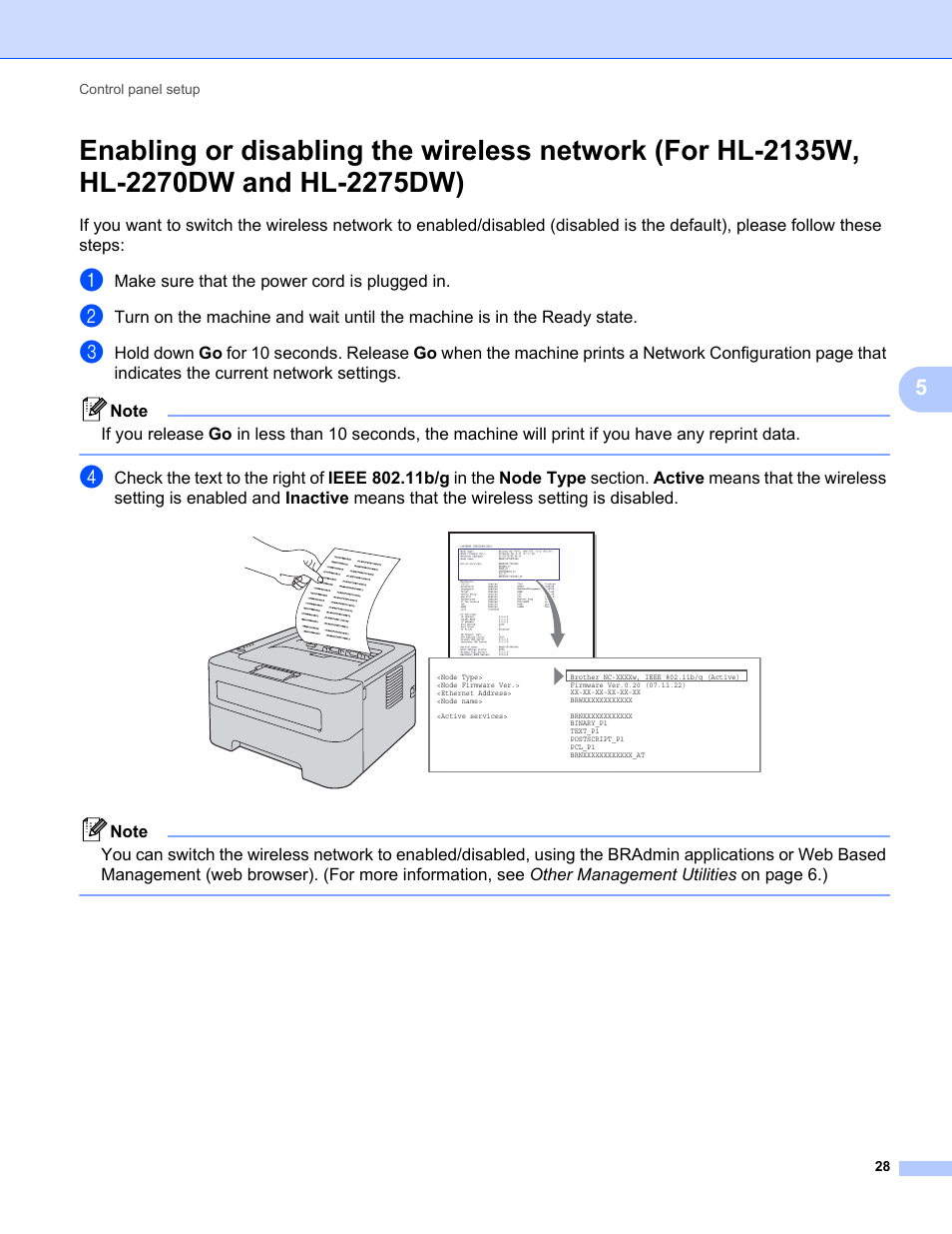 Brother HL 2270DW User Manual | Page 32 / 47