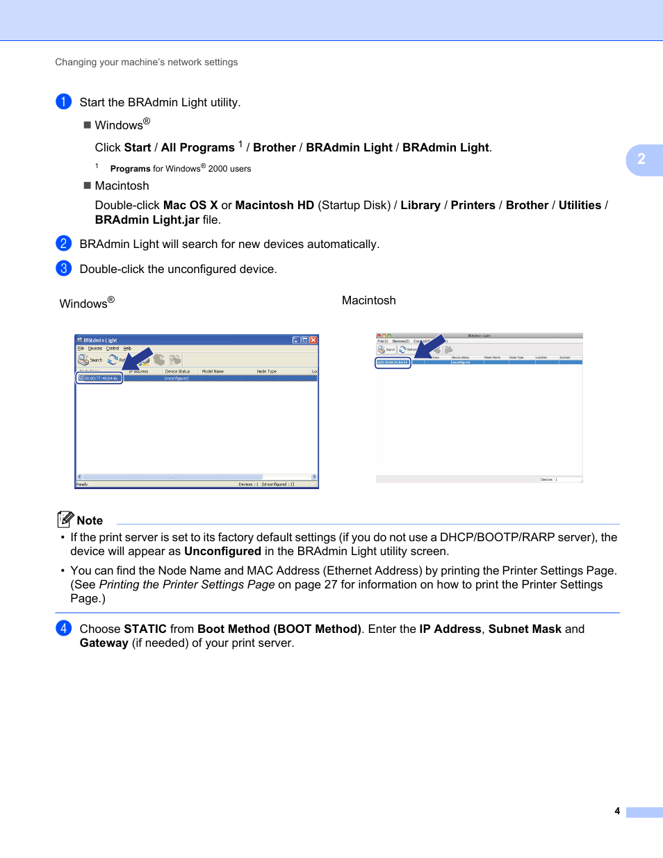 Brother HL 2270DW User Manual | Page 8 / 47