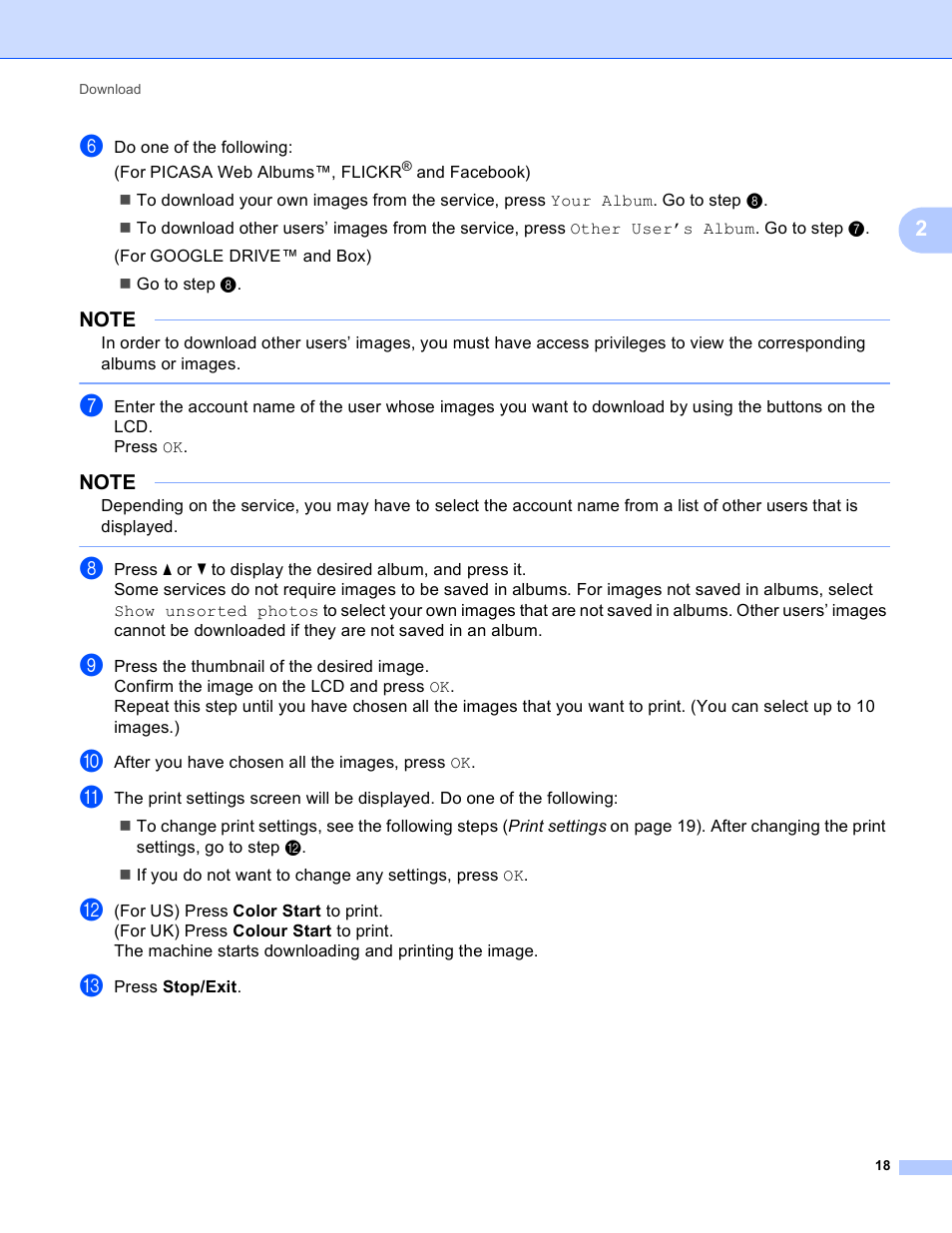 Brother MFC-J835DW User Manual | Page 21 / 33