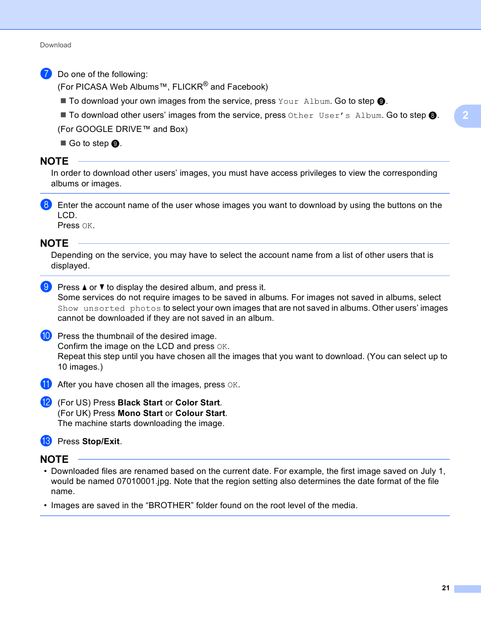 Brother MFC-J835DW User Manual | Page 24 / 33