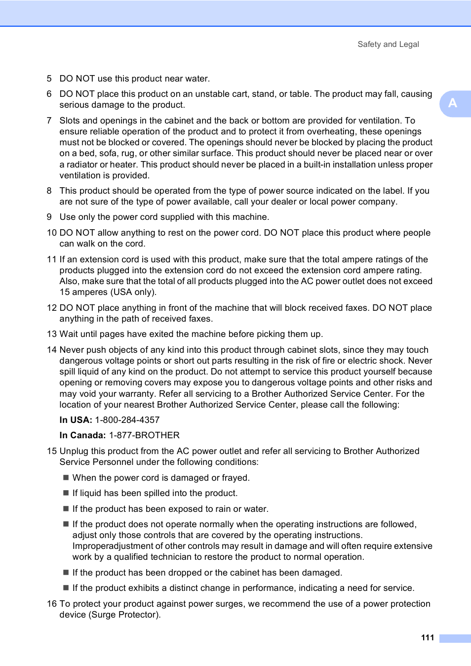 Brother MFC-465CN User Manual | Page 127 / 192