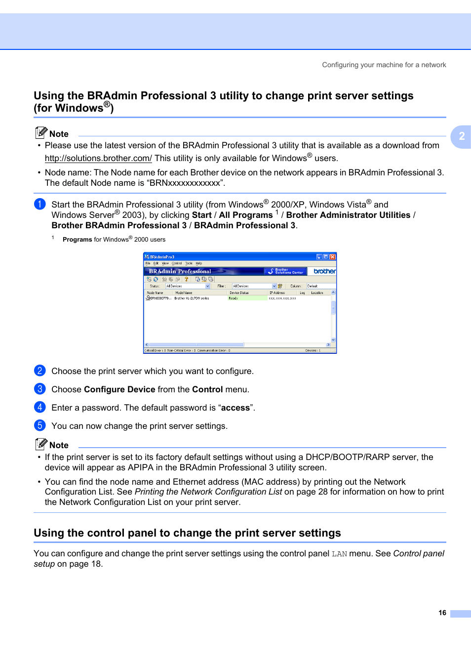 Brother MFC-7440N User Manual | Page 24 / 88