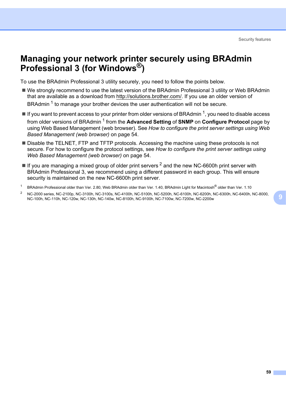 Brother MFC-7440N User Manual | Page 67 / 88