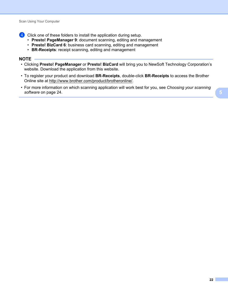 Brother DS-820W User Manual | Page 30 / 99