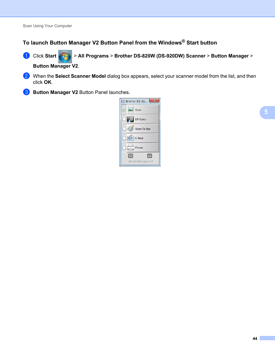 Brother DS-820W User Manual | Page 52 / 99