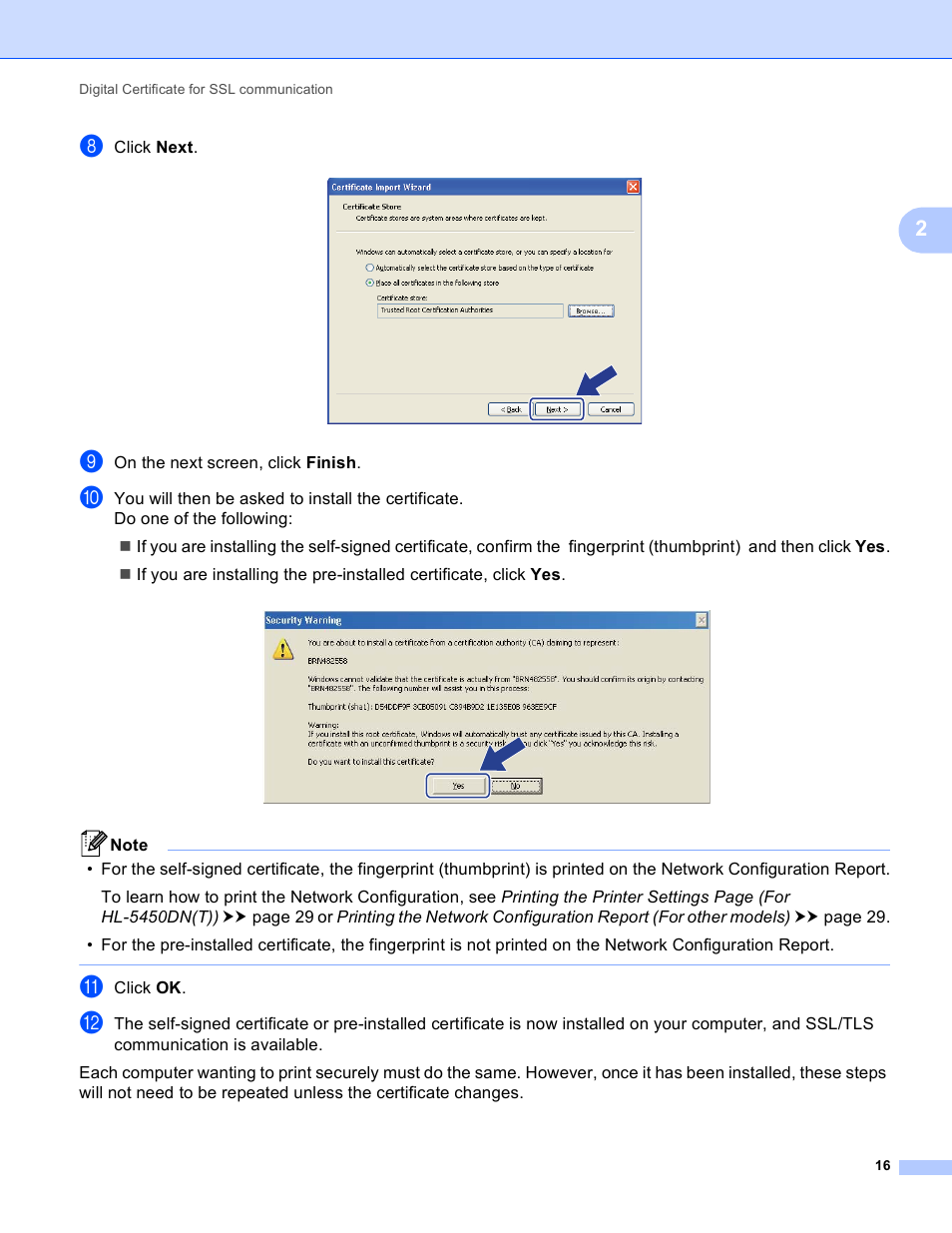 Brother HL-S7000DN User Manual | Page 20 / 36