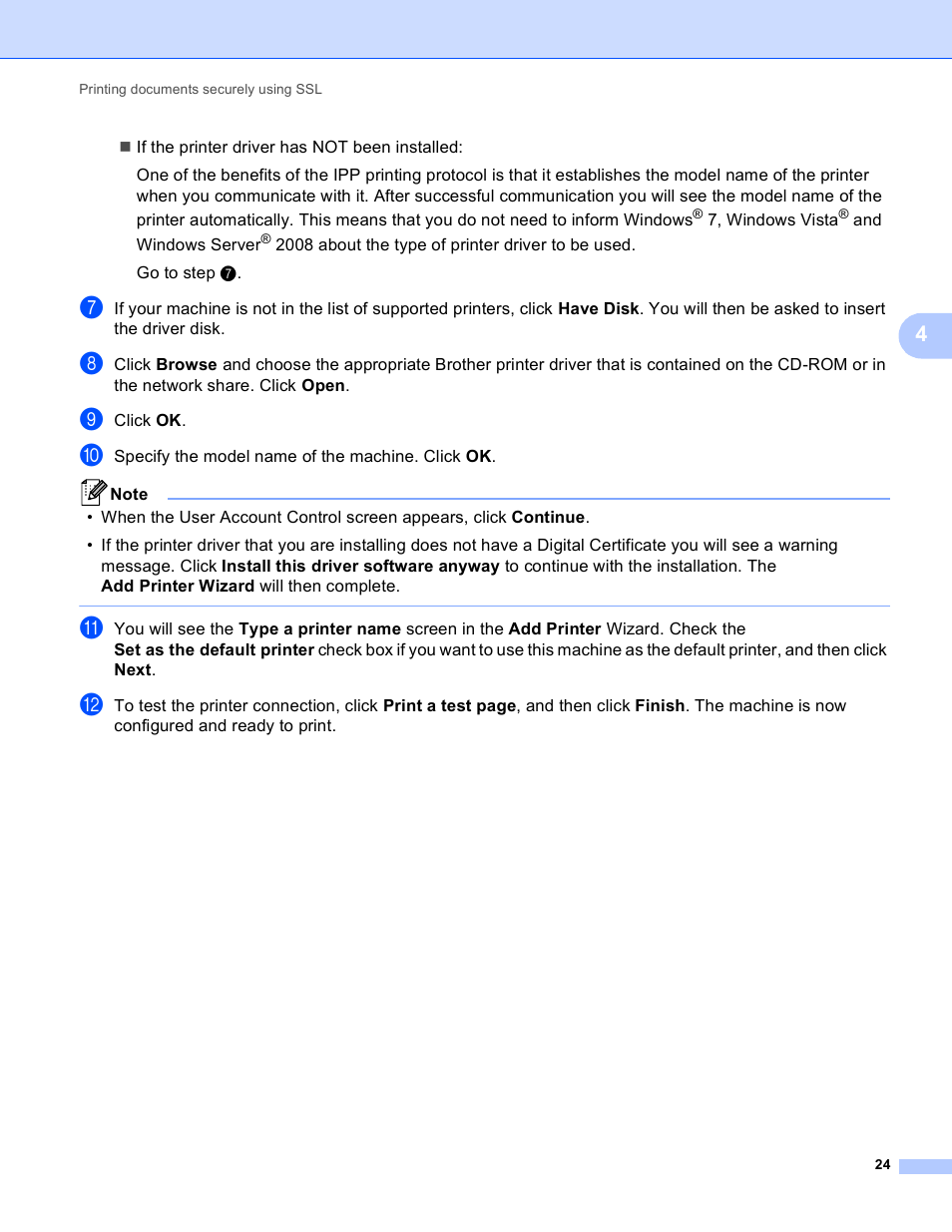Brother HL-S7000DN User Manual | Page 28 / 36