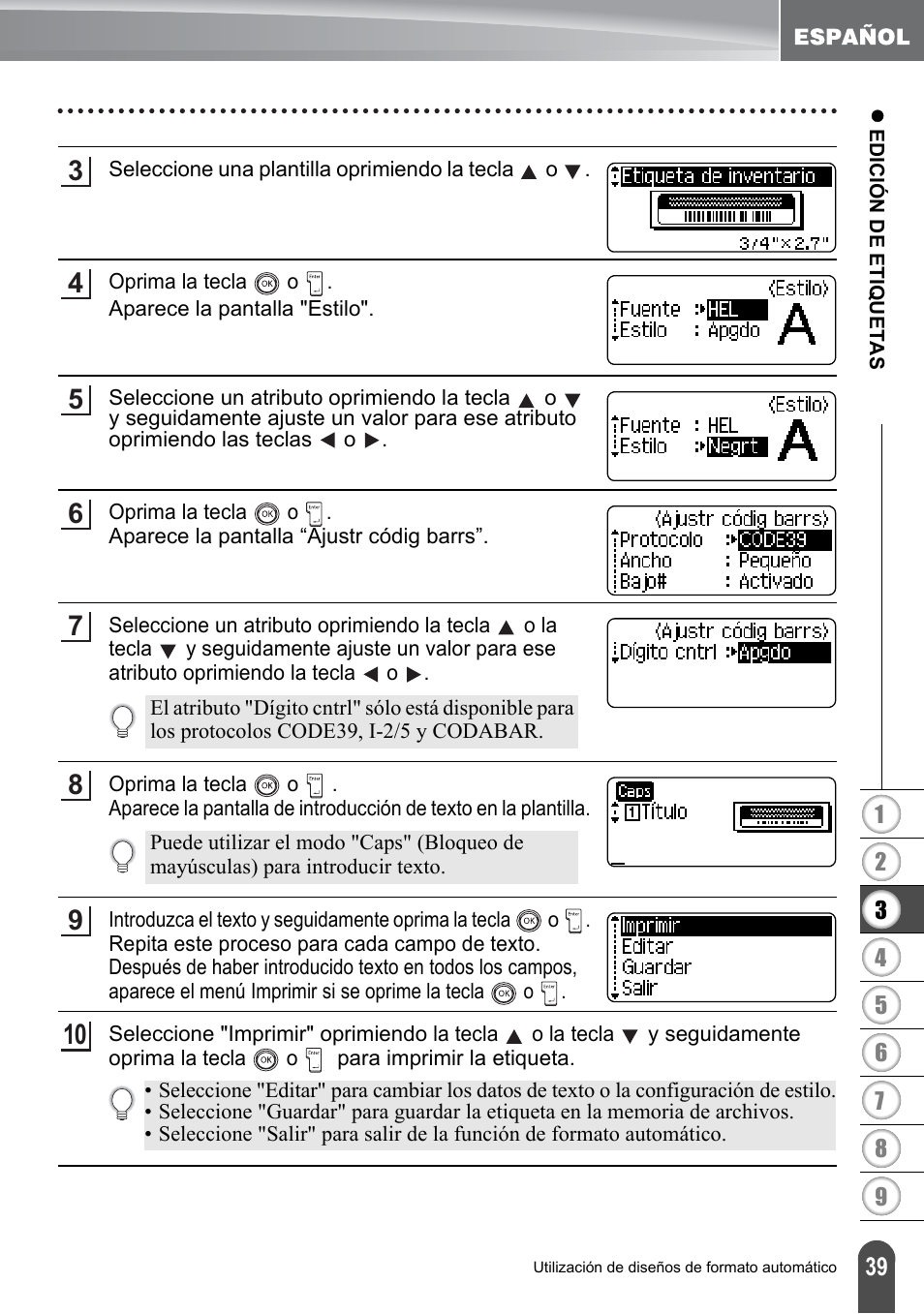 Brother PT-2700 User Manual | Page 135 / 180