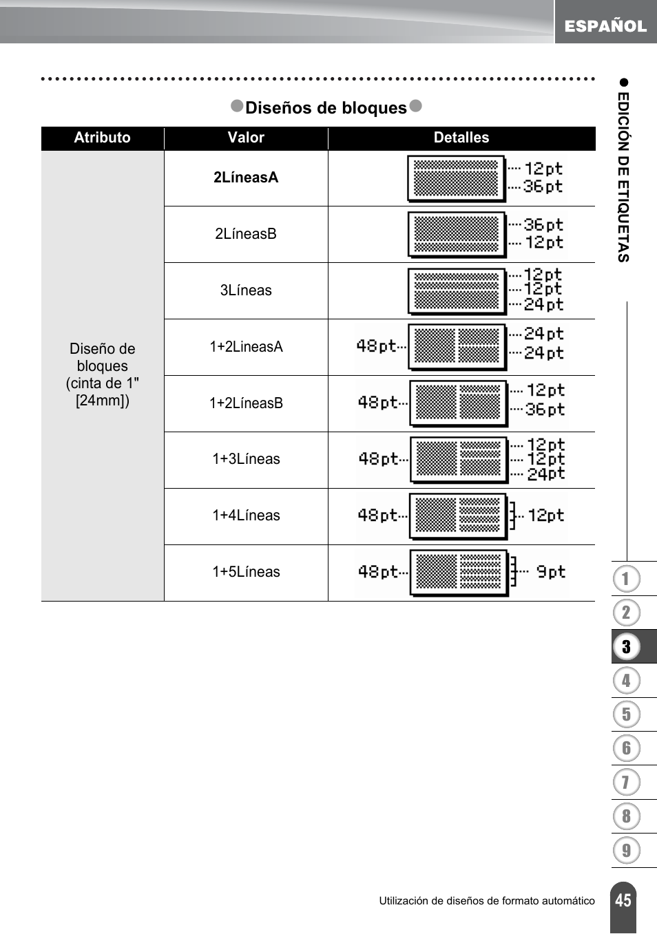 Brother PT-2700 User Manual | Page 141 / 180