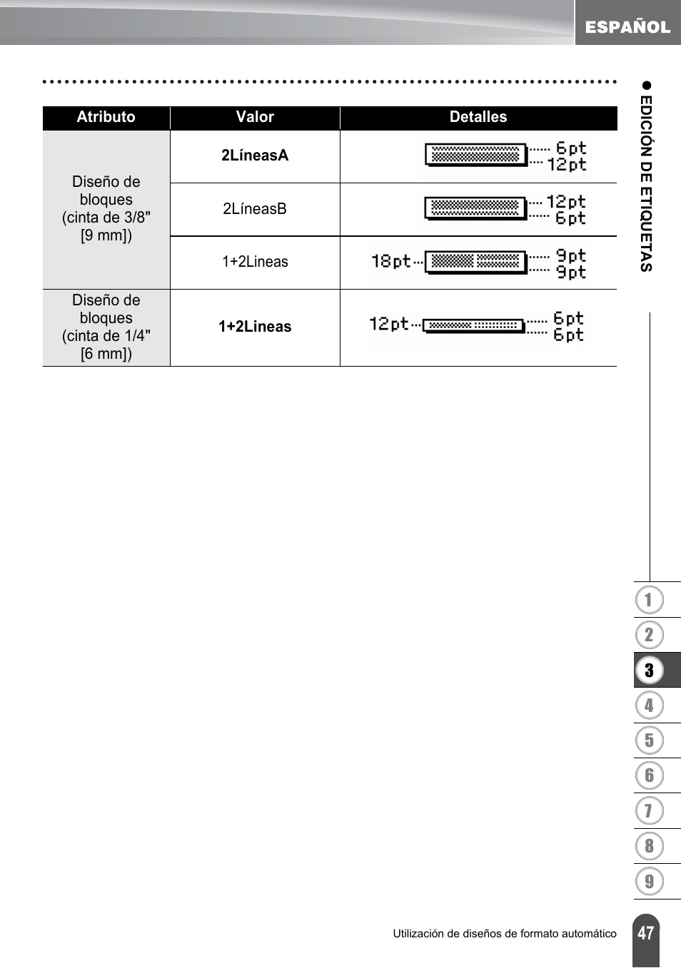 Brother PT-2700 User Manual | Page 143 / 180