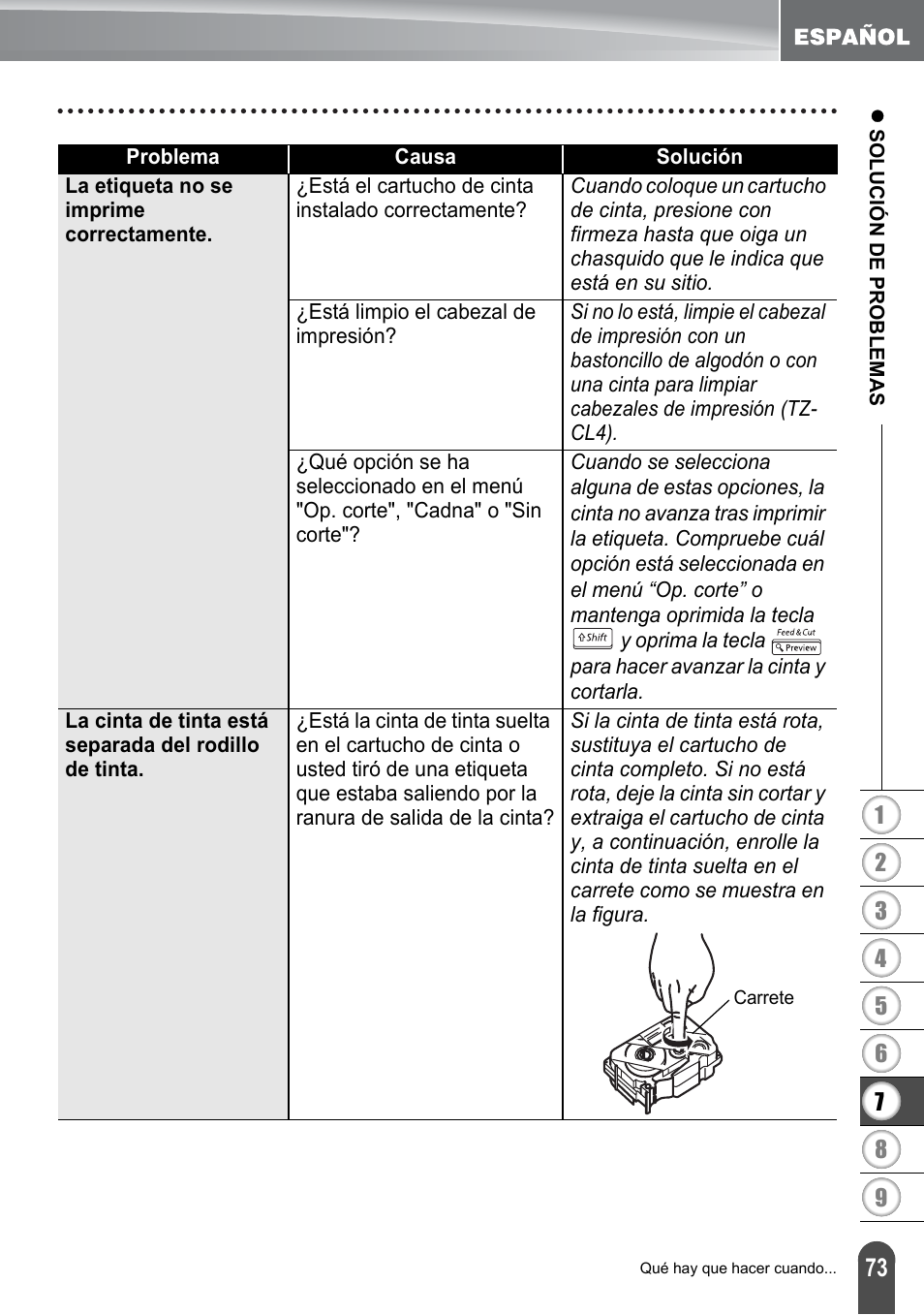 Brother PT-2700 User Manual | Page 169 / 180