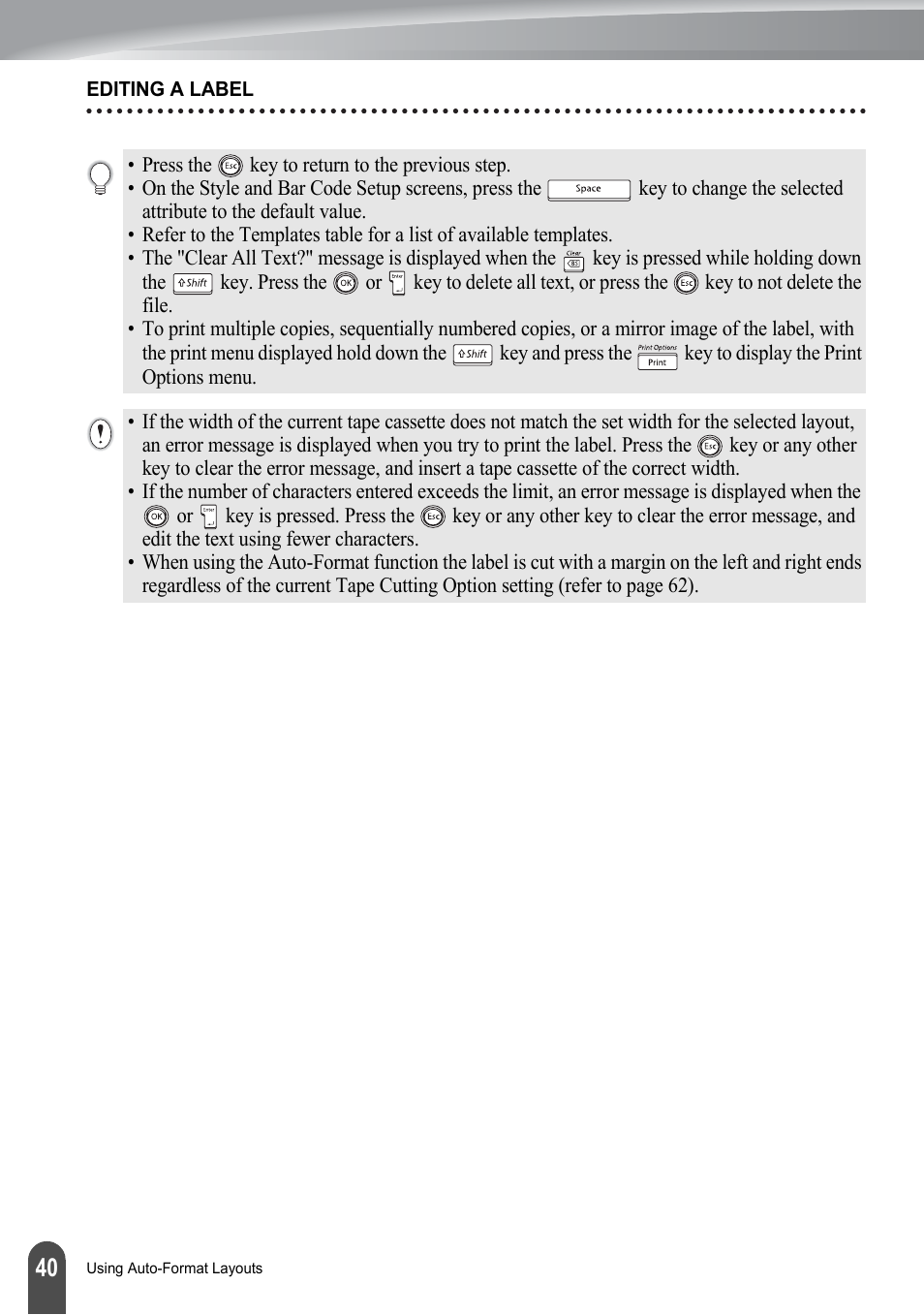 Brother PT-2700 User Manual | Page 46 / 180