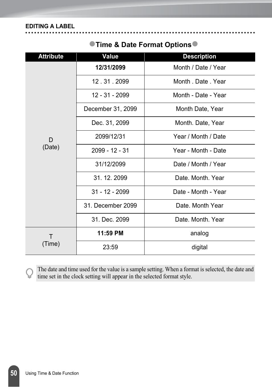 Brother PT-2700 User Manual | Page 56 / 180