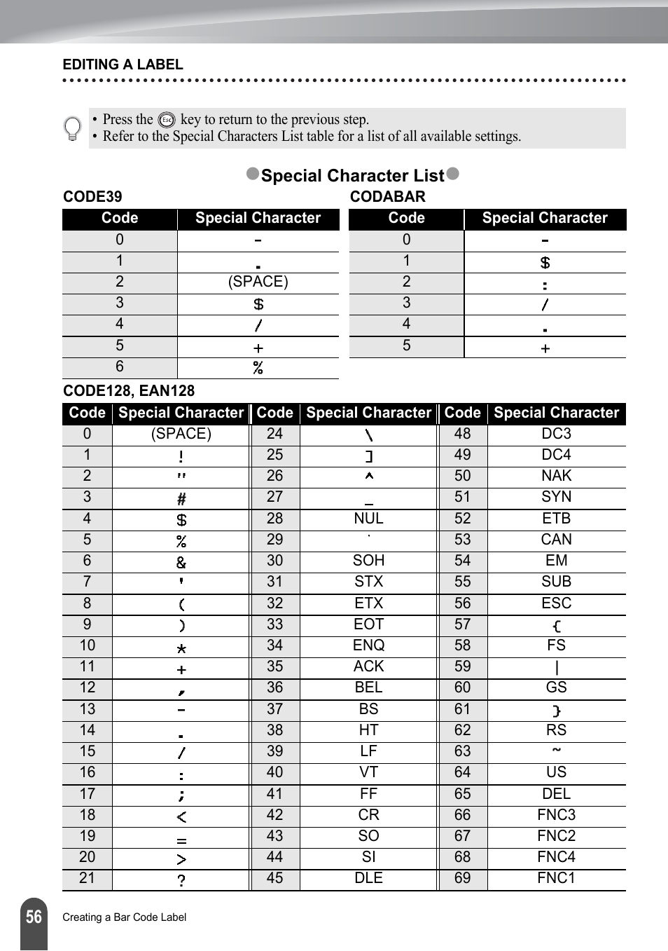 Brother PT-2700 User Manual | Page 62 / 180