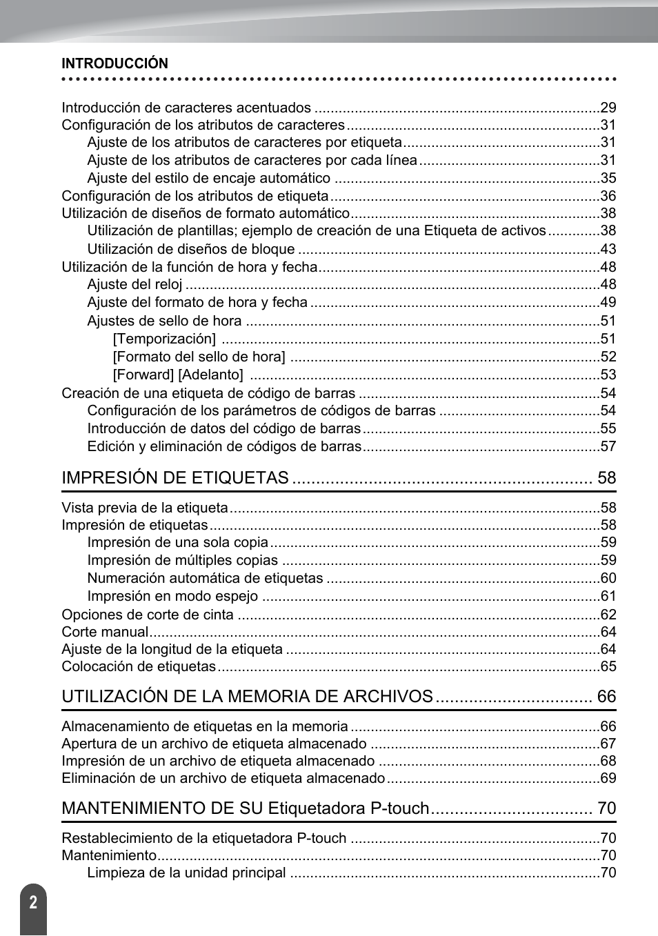 Brother PT-2700 User Manual | Page 98 / 180