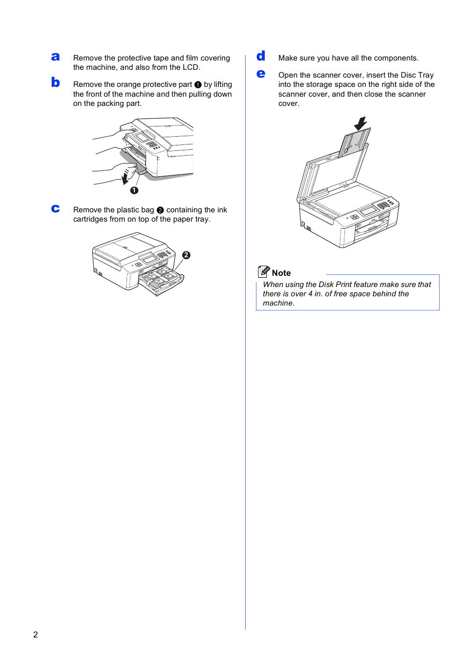 Brother MFC-J835DW User Manual | Page 2 / 44