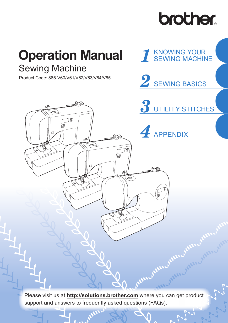 Brother CE1100PRW User Manual | 104 pages