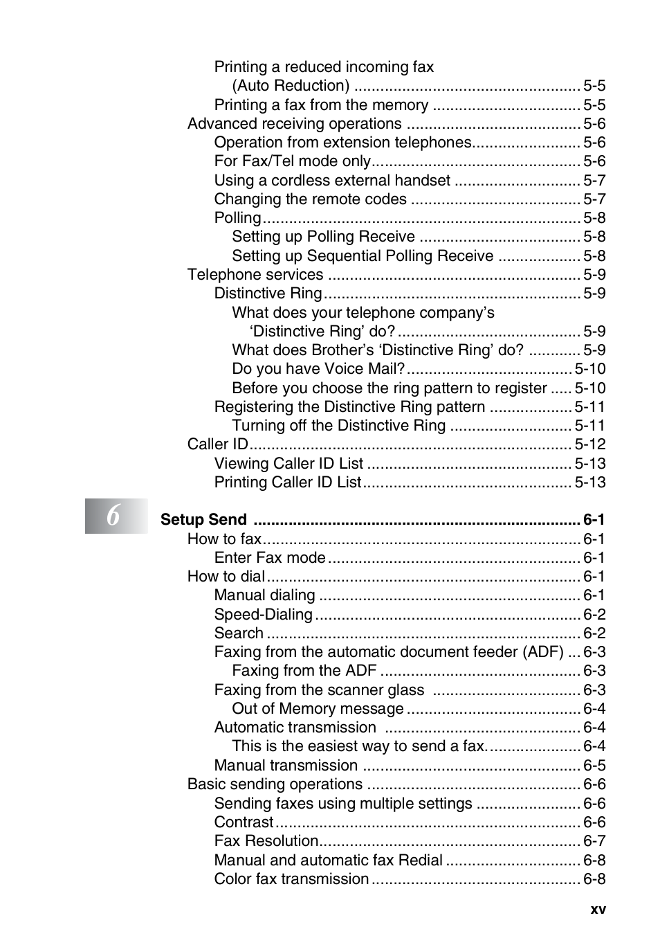 Brother MFC-3820CN User Manual | Page 17 / 191