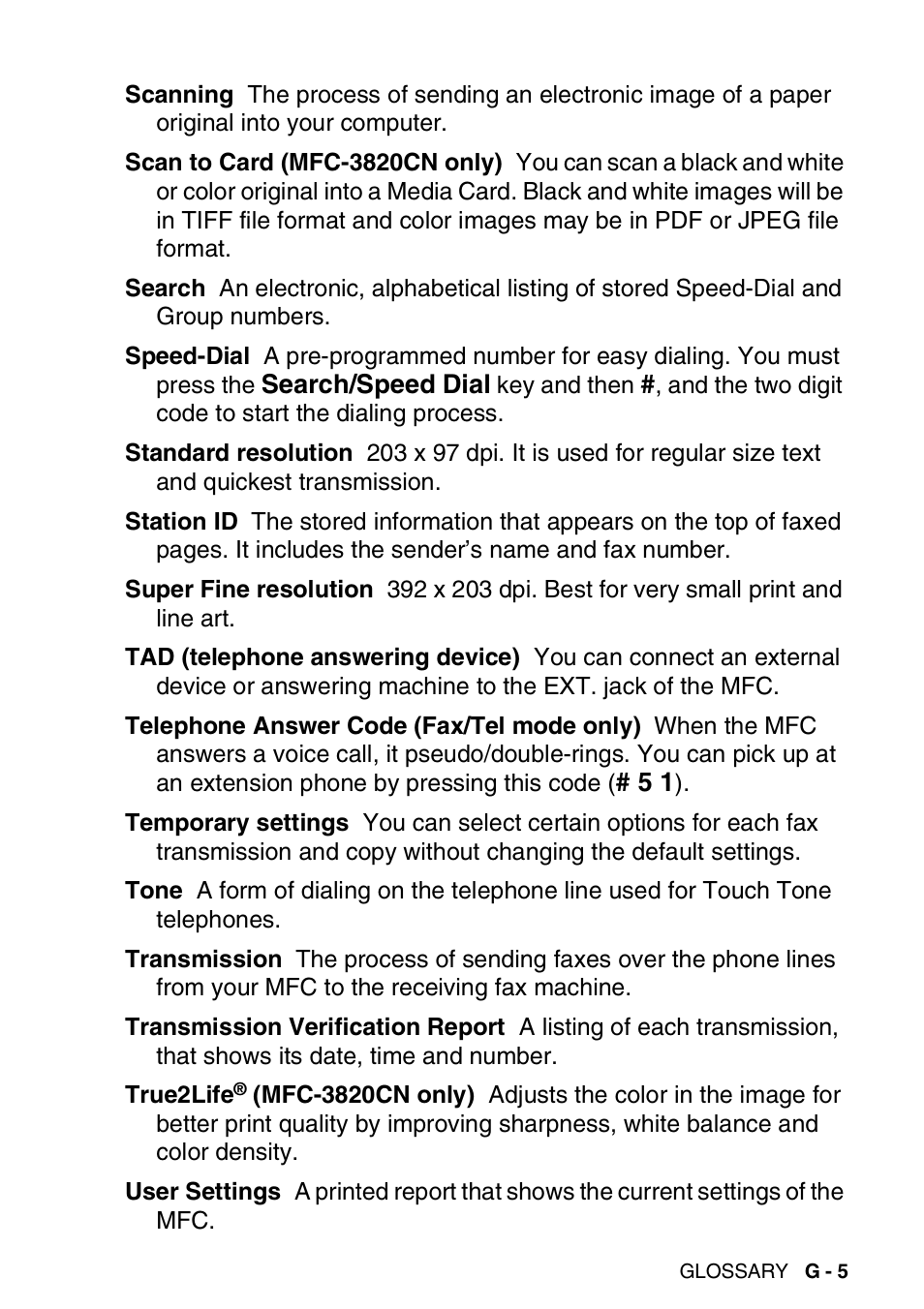 Brother MFC-3820CN User Manual | Page 174 / 191