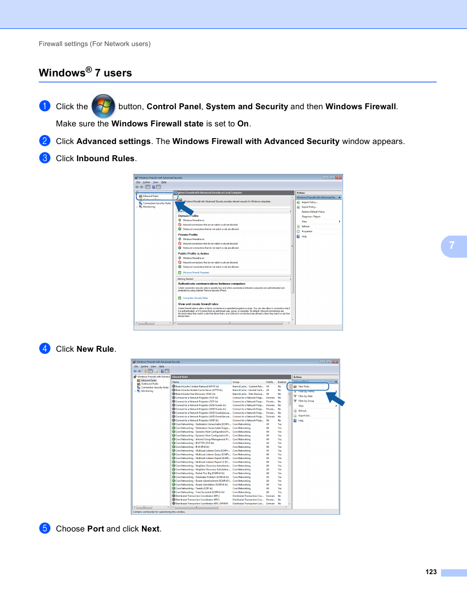 Windows® 7 users, Windows, 7 users | 7windows | Brother MFC 9970CDW User Manual | Page 130 / 259