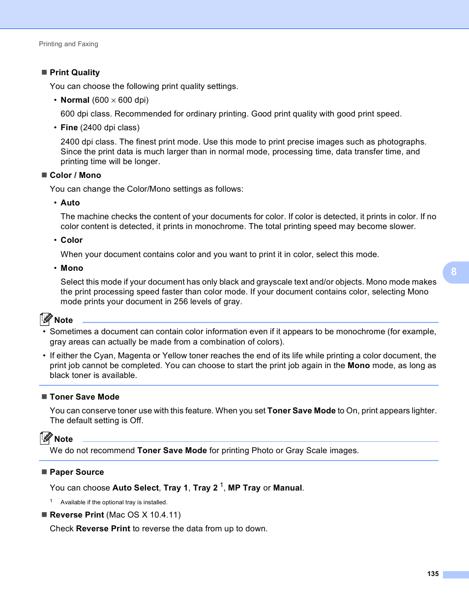 Brother MFC 9970CDW User Manual | Page 142 / 259