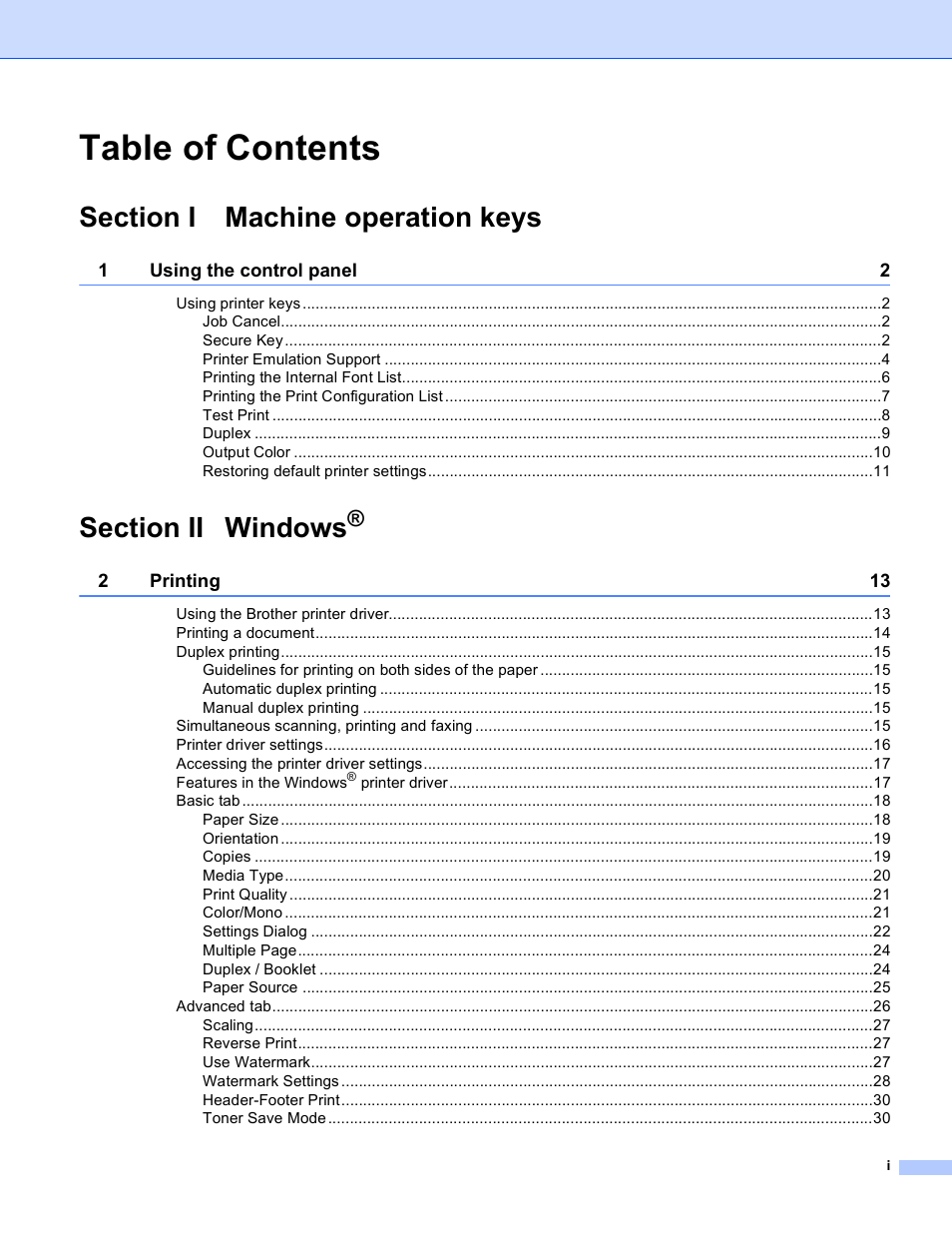 Brother MFC 9970CDW User Manual | Page 2 / 259