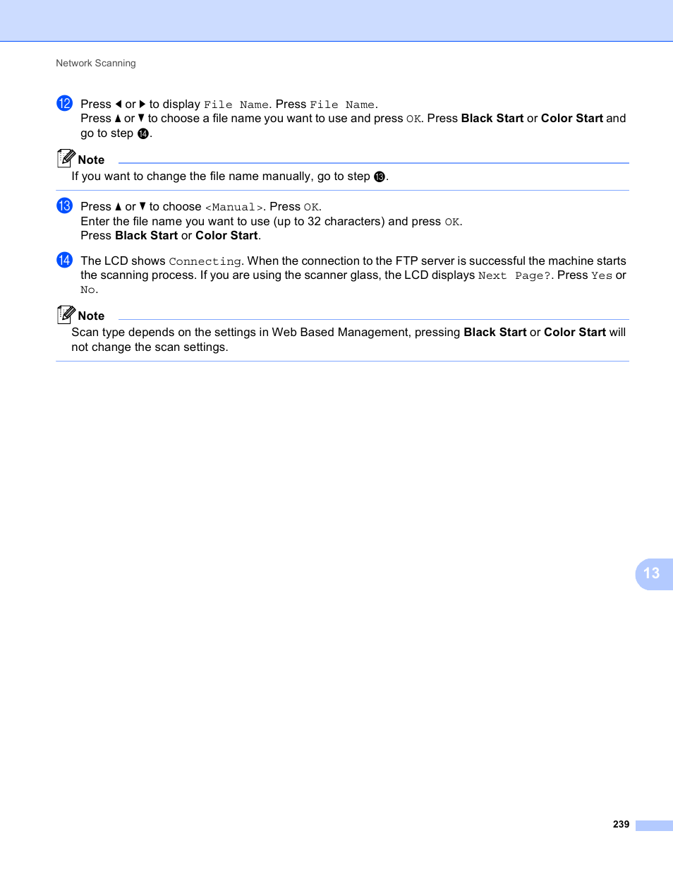 Brother MFC 9970CDW User Manual | Page 246 / 259