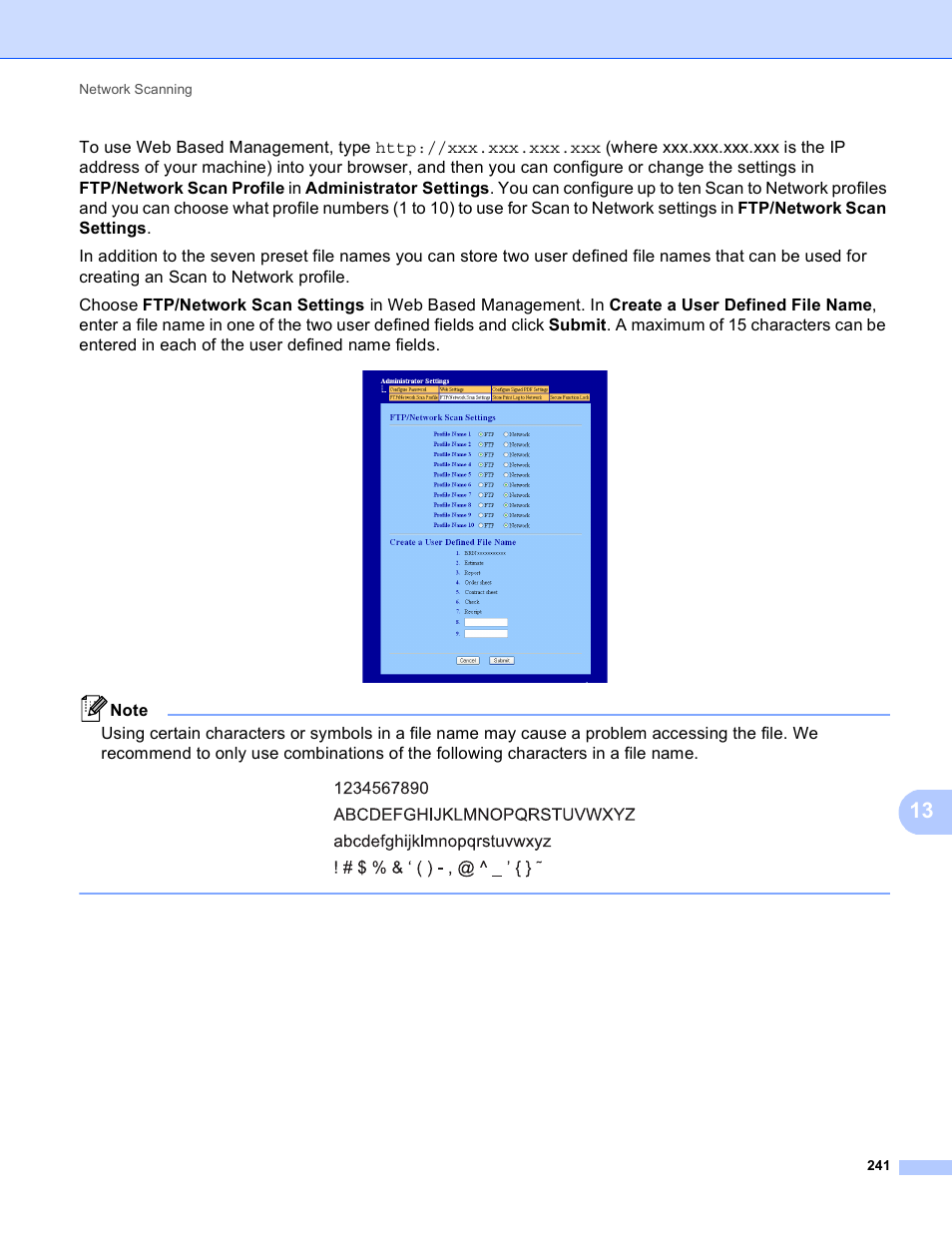 Brother MFC 9970CDW User Manual | Page 248 / 259
