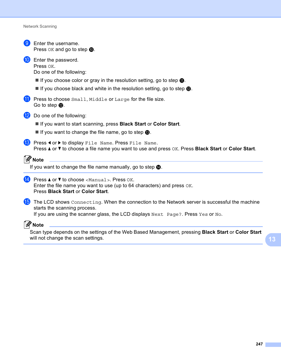 Brother MFC 9970CDW User Manual | Page 254 / 259