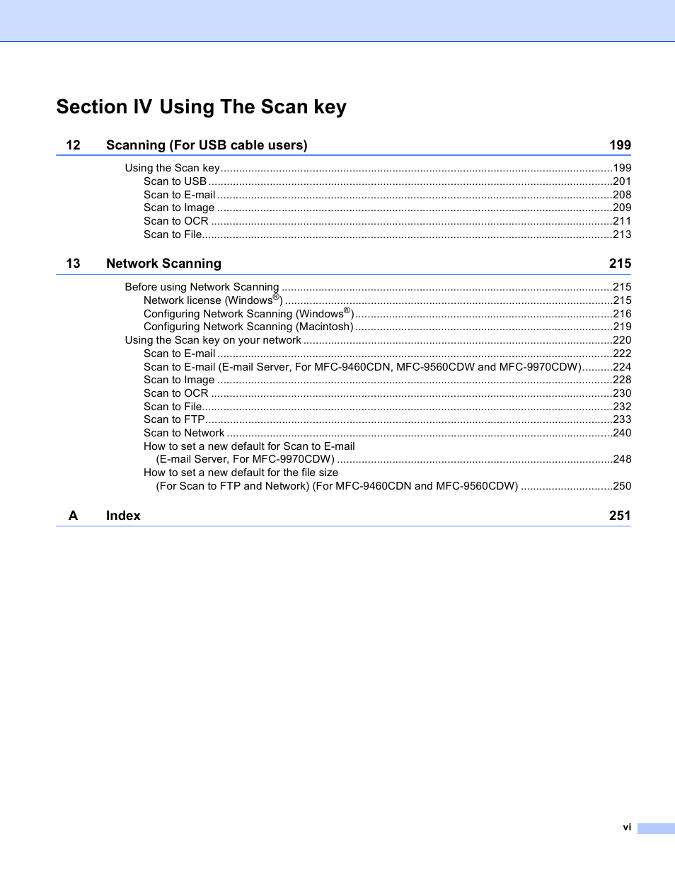 Brother MFC 9970CDW User Manual | Page 7 / 259