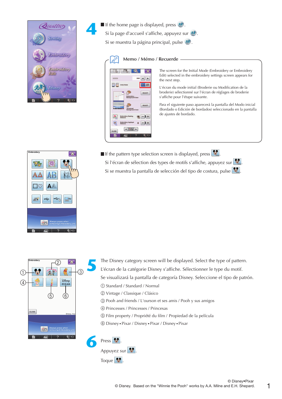 Brother Innov-is 6000D User Manual | Page 3 / 20