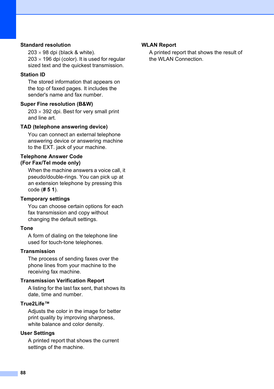 Brother MFC-J4510DW User Manual | Page 94 / 99