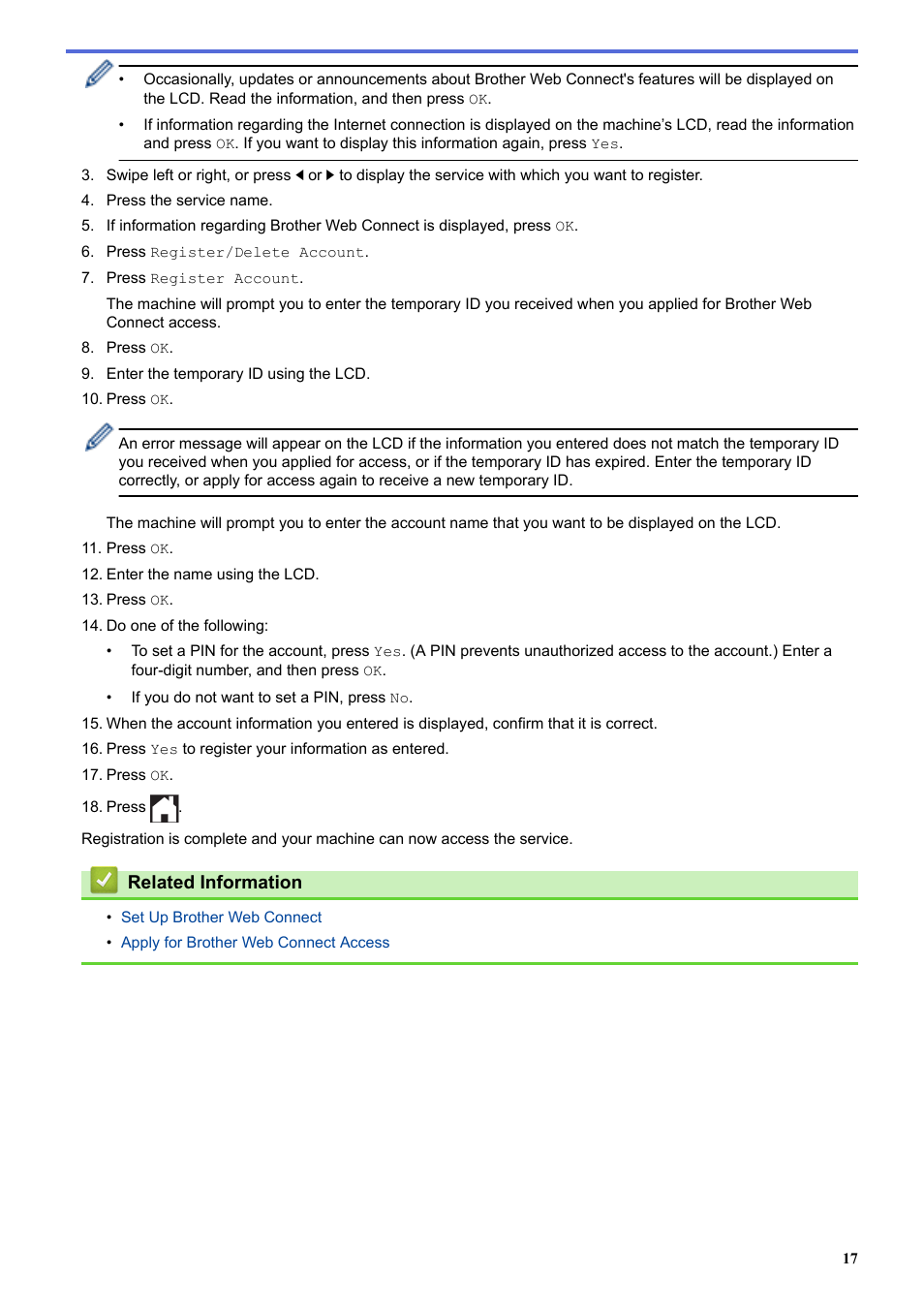 Brother MFC-L8850CDW User Manual | Page 22 / 61