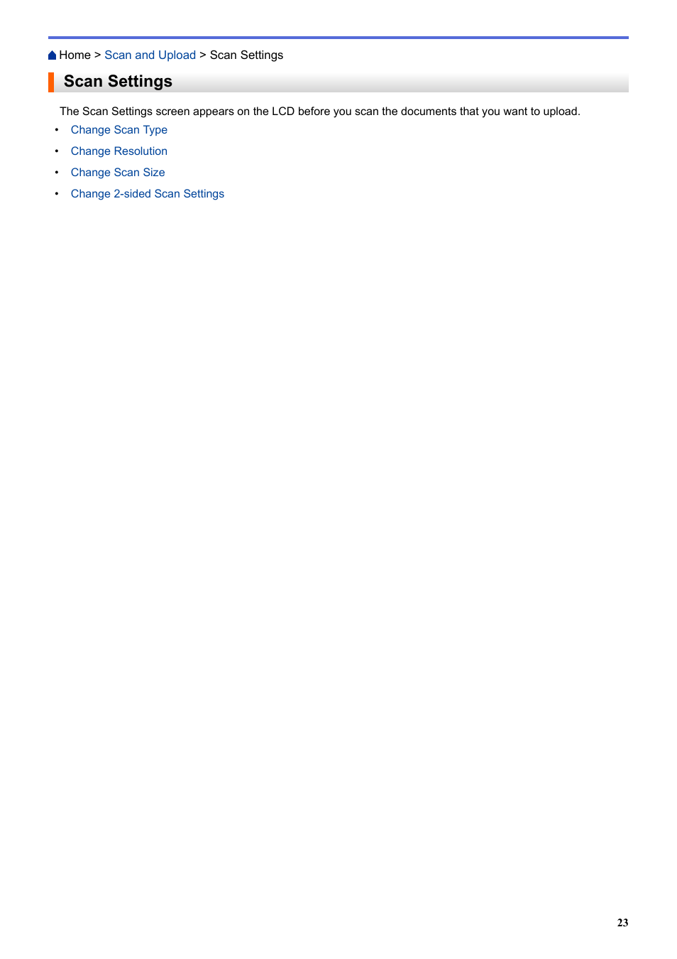 Scan settings | Brother MFC-L8850CDW User Manual | Page 28 / 61
