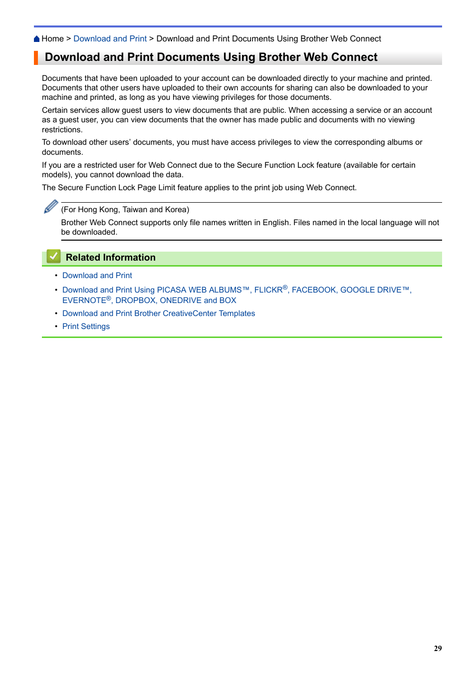 Brother MFC-L8850CDW User Manual | Page 34 / 61