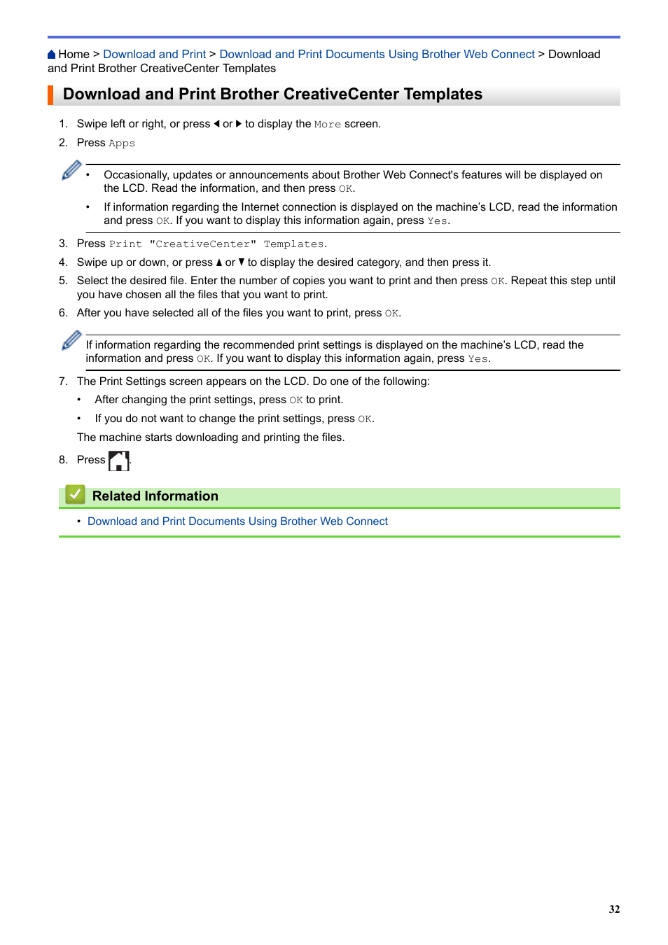 Brother MFC-L8850CDW User Manual | Page 37 / 61